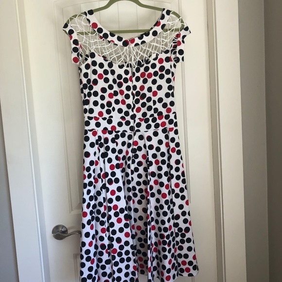 NWOT Tatyana Fit and Flare Vintage Style Dress - Picture 4 of 12